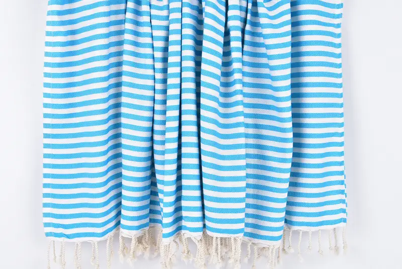 Absorbent towel, 70x40 Cotton Striped Towel, Customized Towels, Sand-free peshtemal towel for the beach, Quick-dry peshtemal, Gifts For Him - 8