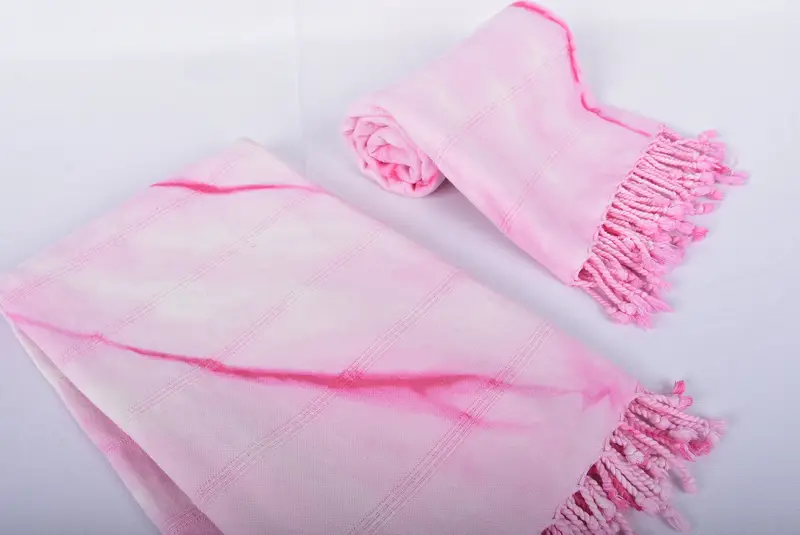 64x38 Cotton Tie Dye Stonewashed Towel, Personalized Wedding Gift For Couple, Organic Towel, Peshtemal Towel, Beach Towel Bulk, Bridal Shower Favors - 7