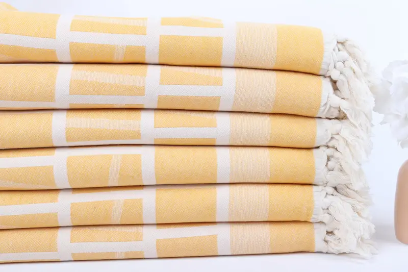 Monogram Turkish Towel, Turkish Towel Beach, 70x34 Cotton Patterned Towel, Custom Beach Towels, Bachelorette Party Favor, Bachelorette Party Favors - 4