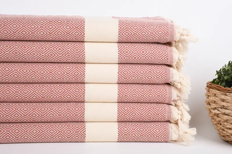 36x20 Cotton Diamond Towel, Decorative Towel, Personalized Hand Towel, Personalized Kitchen Towel, Personalized Gift, Gift For Her, Home Decor Towel - 2