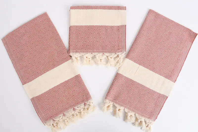 36x20 Cotton Diamond Towel, Decorative Towel, Personalized Hand Towel, Personalized Kitchen Towel, Personalized Gift, Gift For Her, Home Decor Towel - 6