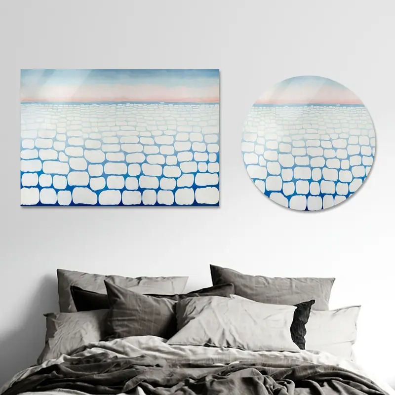 Modern Gerçeküstü Kanvas Tablo: Georgia O'Keeffe Bulut Soyut Sanatsal Reprodüksiyon