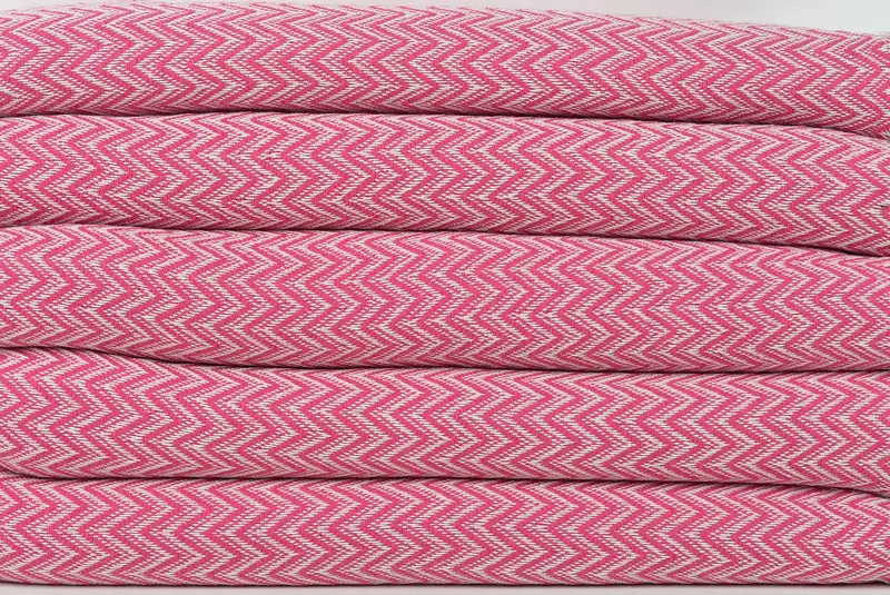 Personalized Gifts, Wedding Favors, Bachelor Gifts, Organic Beach Blanket, Oversized Beach Towel, 76x64 Cotton Zig zag Towel, Housewarming Gift - 2