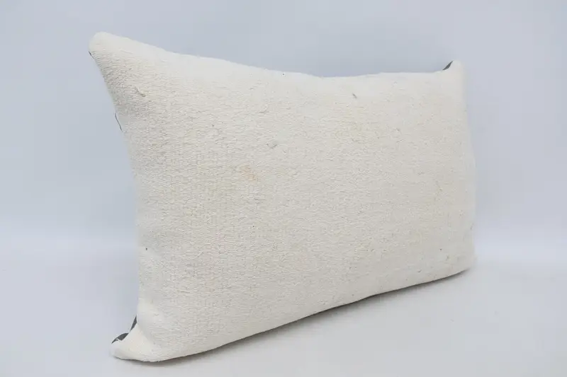 Vintage Kilim Pillow, Wholesale Pillow Case, Pillow for Sofa, Handmade Pillow, Cushion Case, 16x24 White Cushion Case, Handmade Kilim Cushion - 3