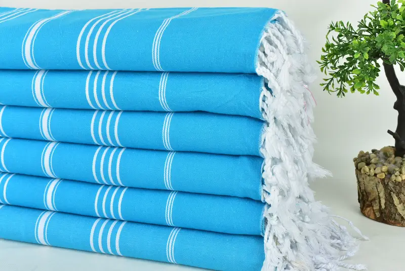Luxury towel, Custom Beach Towels, Decorative Towel, Home Decor Gifts, 70x40 Cotton Striped Towel, Yoga Towel, Gift For Bride, Quick-Dry Beach Towel - 3