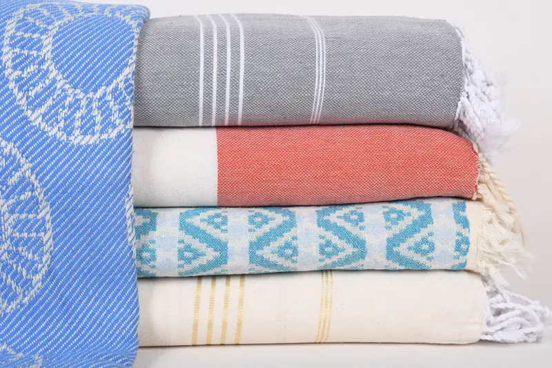 Bachelorette Party Favors, Custom Wedding Gifts, 80x60 Cotton Set of 5 Towel, Boho Throw Blankets, Turkish Tablecloth, Shower Curtain, Custom Gift - 1