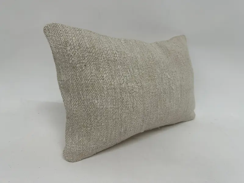 Kissen, Quadratwurfkissen, Vintage -Kilim -Kissen, 12 x 20 weiße Kissenbedeckung, Kissen für Sofa, Kilimkissen, Innenkissen - 3