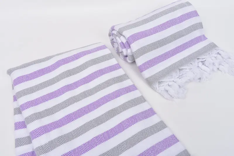 独身の独身パーティーの好意、刺繍されたタオル、ファミリーギフトバスケット、クイック乾燥タオル、ハウスウォーミングギフト、64x40コットンストライプタオル - 7