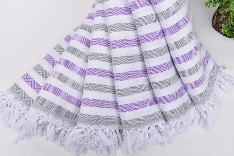 独身の独身パーティーの好意、刺繍されたタオル、ファミリーギフトバスケット、クイック乾燥タオル、ハウスウォーミングギフト、64x40コットンストライプタオル - 4