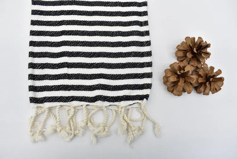 Xmas Gifts, Small Bath Towels, Wedding Favors, Bachelorette Party Items, 40x18 Cotton Striped Towel, Gift For Him, Kitchen Towel, Maid Of Honor Gift - 8