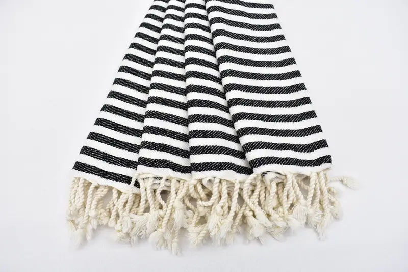 Xmas Gifts, Small Bath Towels, Wedding Favors, Bachelorette Party Items, 40x18 Cotton Striped Towel, Gift For Him, Kitchen Towel, Maid Of Honor Gift - 4