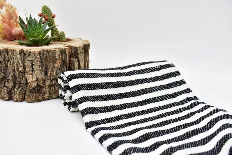 Xmas Gifts, Small Bath Towels, Wedding Favors, Bachelorette Party Items, 40x18 Cotton Striped Towel, Gift For Him, Kitchen Towel, Maid Of Honor Gift - 7