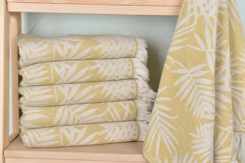 Personalized Towel, Bridesmaid Gifts Personalized, Scarf Towel, Monogram Turkish Towel, Wedding Favors, 64x40 Cotton Floral Patterned Towel - 2