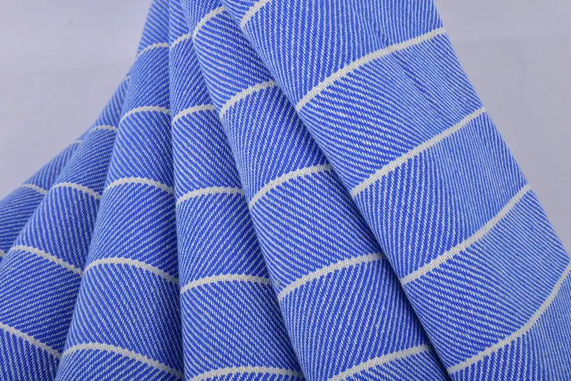 Monogrammed Beach Towel, Merry Christmas Gifts, Gift For Him, Absorbent towel, 70x40 Cotton Herringbone Towel, Eco-friendly Turkish peshtemal towel - 5