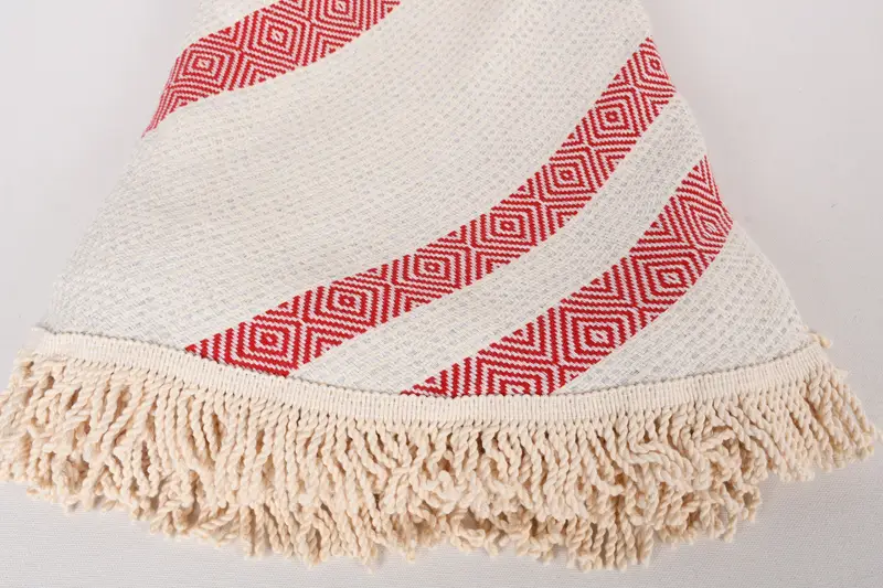 Valentines Day Gift, 64x64 Cotton Round Diamond Towel, Bachelor Bachelorette Party Favors, Personalized Turkish Towel, Bachelorette Party Gift - 1