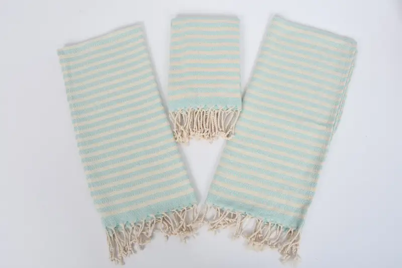 Aile Hediyesi, Kişiselleştirilmiş Bulaşık Havlu, Monogram Mutfak Havlu, Plaj Teması Bekarlık Partisi, Monogramlı El Havlusu, 40x18 Pamuklu Chevron Havlu - 6