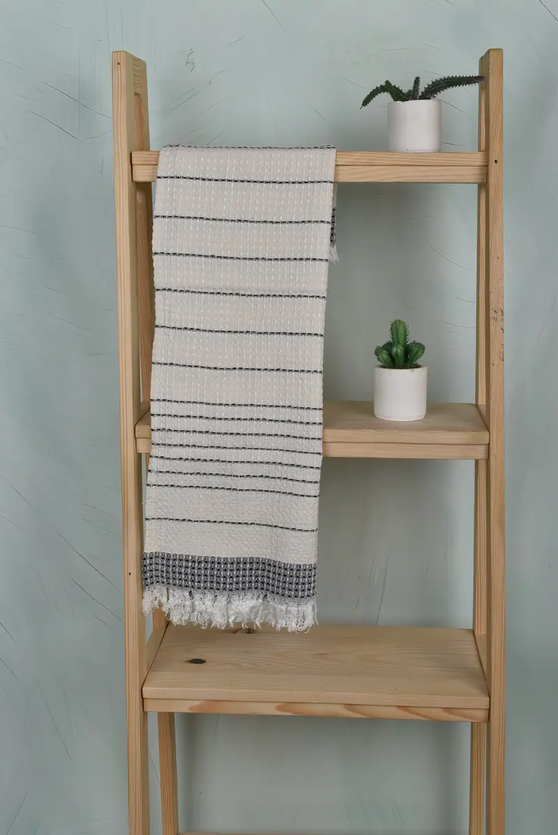 Xmas Gifts, Organic Towel, Kitchen Towel, Boyfriend Christmas Gift, 40x20 Cotton Waffle Towel, Personalized Hand Towel, Small Bath Towels, Spa Towel - 8