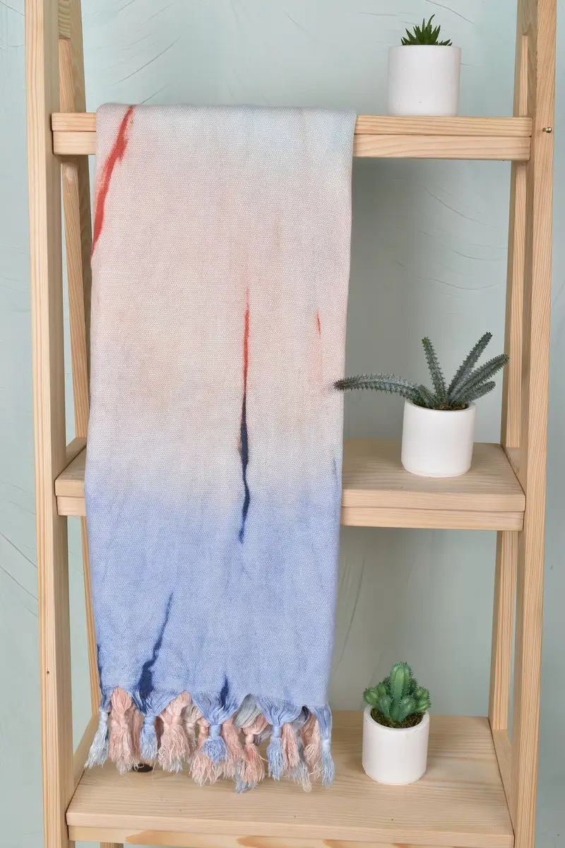 Gifts for Coworker Multi-Color Tie Dye Towel, 40x63 Inches