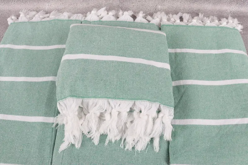 Peshtemal, Luxury towel, 64x40 Cotton Striped Terry Towel, Bachelor Towel, Beach Towel Gift, Turkish Towel USA, Extra large Turkish bath towel - 4