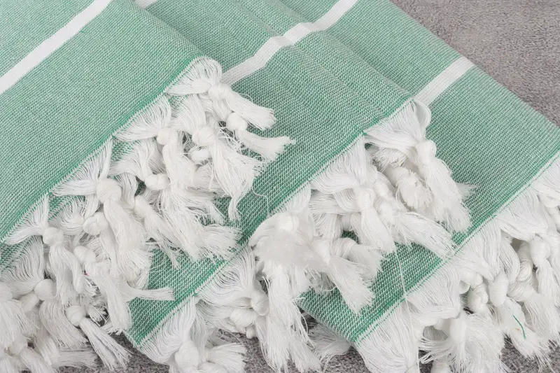 Peshtemal, Luxury towel, 64x40 Cotton Striped Terry Towel, Bachelor Towel, Beach Towel Gift, Turkish Towel USA, Extra large Turkish bath towel - 5
