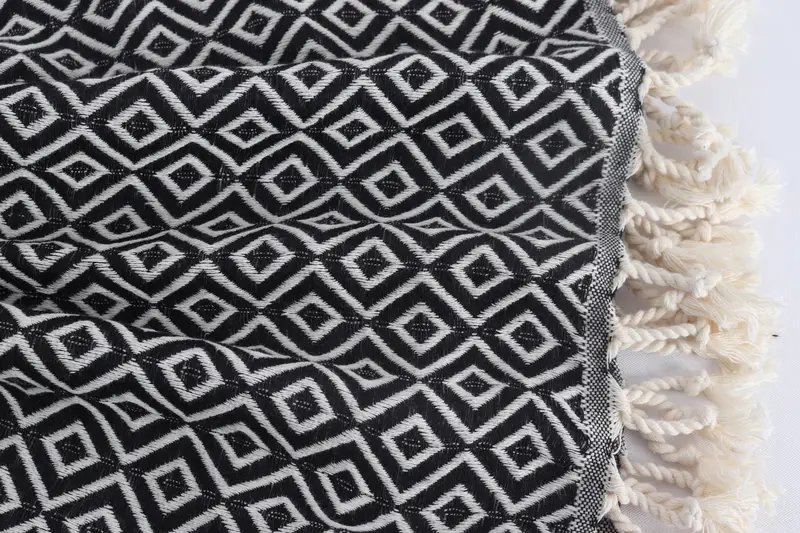 Customized Towels, Custom Name Towel, Bridal Shower Favors, 70x40 Cotton Diamond Towel, Personalized Towel, Custom Bath Towel, Soft towel - 8