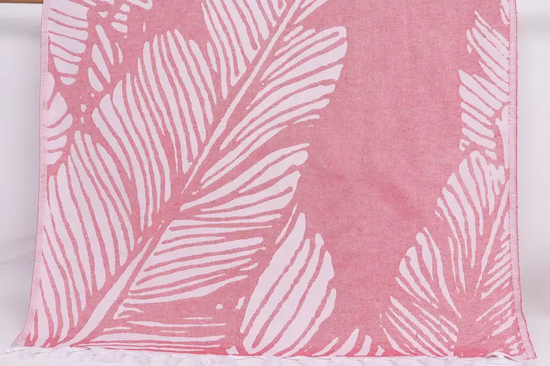 Summer Gift, Peshtemal Towel, Bath towel, 70x40 Cotton Floral Design Towel, Spa Gift Towel, Gift For Mom, Personalized Beach Towel, Gym Towel - 1