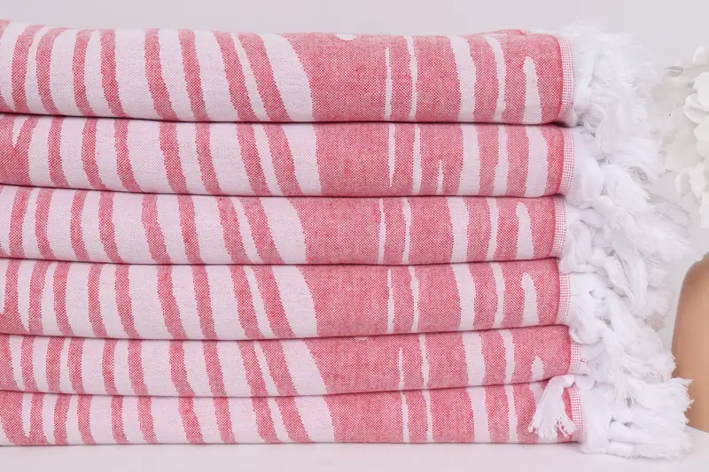 Summer Gift, Peshtemal Towel, Bath towel, 70x40 Cotton Floral Design Towel, Spa Gift Towel, Gift For Mom, Personalized Beach Towel, Gym Towel - 4
