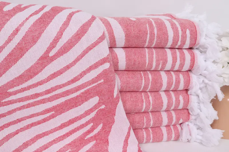 Summer Gift, Peshtemal Towel, Bath towel, 70x40 Cotton Floral Design Towel, Spa Gift Towel, Gift For Mom, Personalized Beach Towel, Gym Towel - 2