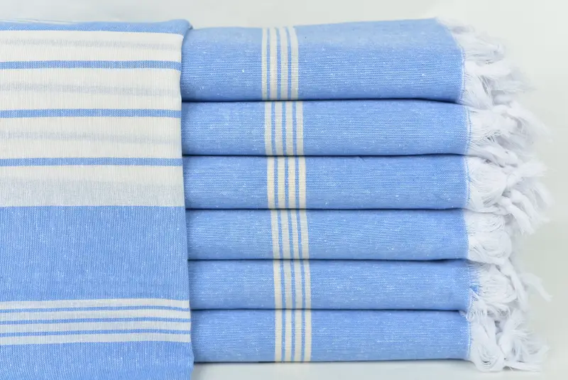Absorbent towel, Summer Gift, Housewarming Gift, 68x36 Cotton Striped Towel, Soft towel, Turkish towel bulk order for wedding gifts, Custom Gifts - 1