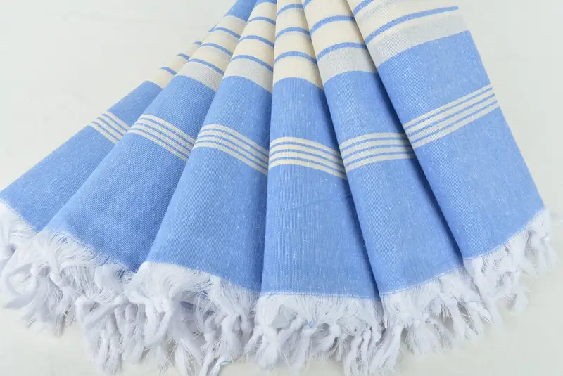 Absorbent towel, Summer Gift, Housewarming Gift, 68x36 Cotton Striped Towel, Soft towel, Turkish towel bulk order for wedding gifts, Custom Gifts - 4