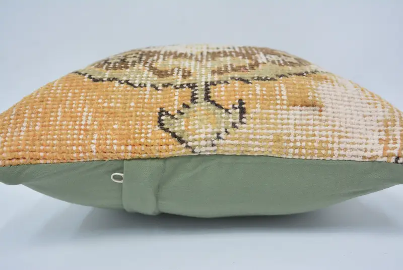 Kissenkissen, handgefertigtes Kilim -Kissen, Boho -Kissenschein -Abdeckung, Bürostuhlkissen Schein, 12x12 braunes Kissenschein, Kissenschein - 5