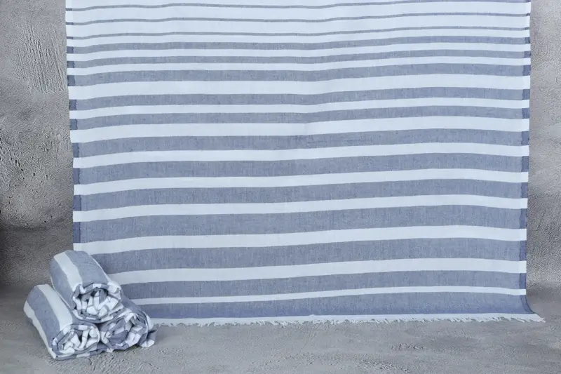 Bridesmaid Gift Towel, Lightweight towel, Gifts For Him, Customized Towels, 64x40 Cotton Striped Towel, Miami Bachelorette Party Favors - 8