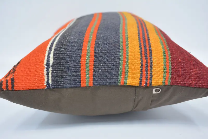 12x20 Orange Pillow Sham, Home Decor Pillow, Boho Pillow, Bolster Cushion, Pillow for Couch, Nomadic Pillow Case, Pillow Cover, Chair Cushion Cover - 5