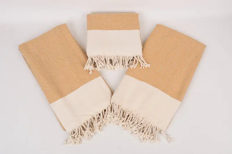 Valentines Day Gift Idea, Hammam towel, 70x40 Cotton Striped Towel, Bachelorette Party Decorations, Personalized Towel, Turkish Towel Monogram - 6