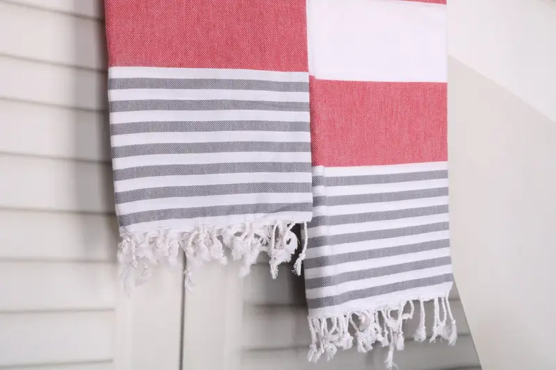 Turkish towel, Beach Towel Gift, Beach Towel Personalized, Gift For Best Friend, 70x40 Cotton Striped Towel, Unique Wedding Gift, Summer Gift - 8