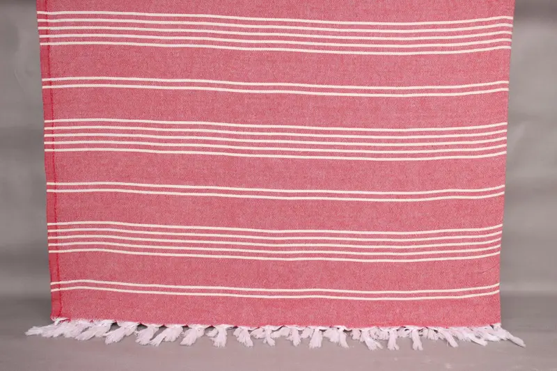 Gift For Best Friend, Woven Blanket, Turkish Blanket, Oversized Beach Towel, 96x70 Cotton Striped Towel, Halloween Blanket, Boho Throw Blankets - 8