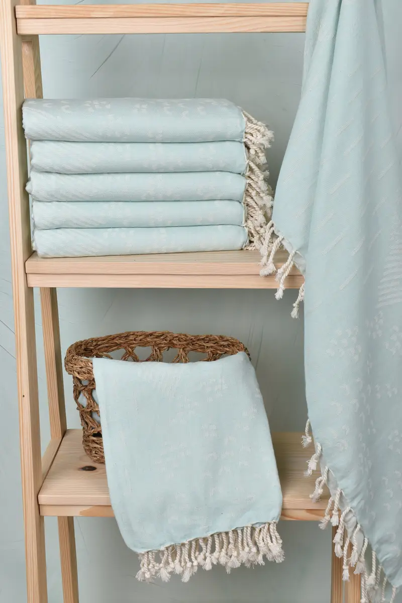 68x40 Cotton Mountain Design Towel, Bridesmaid Towel, Custom Wedding Gifts, Embroidered Towel, Christmas Gift, Absorbent towel, Beach Towel Bulk - 4