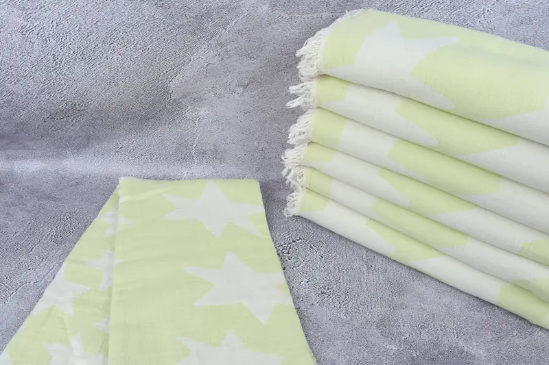 Luxury towel, Bridesmaid Gifts, 68x36 Cotton Star Design Towel, Beach Bachelorette Party Decorations, Beach Towel Gift, Bridal Shower Gifts - 3