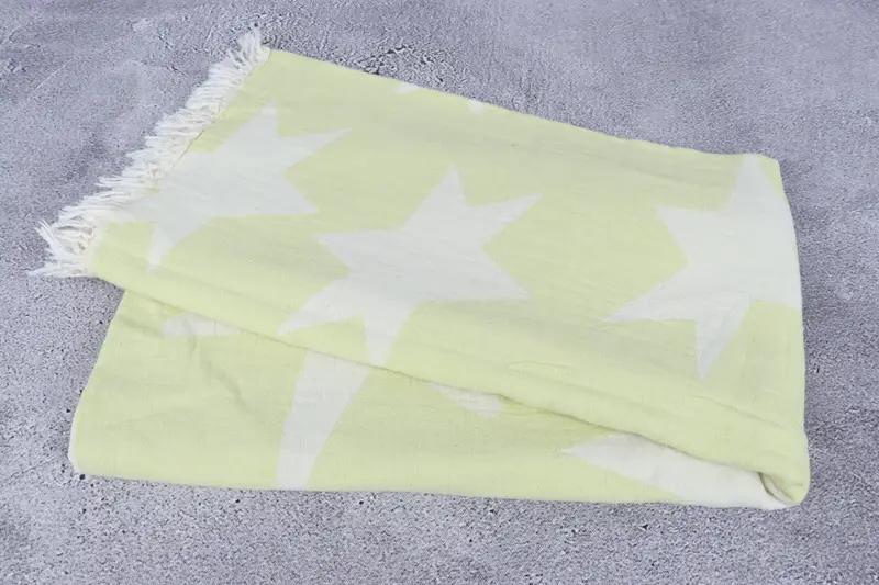 Luxury towel, Bridesmaid Gifts, 68x36 Cotton Star Design Towel, Beach Bachelorette Party Decorations, Beach Towel Gift, Bridal Shower Gifts - 7