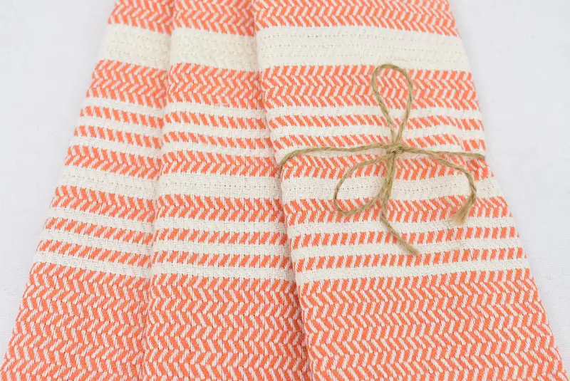 Wedding Gift, Halloween Bachelorette Party Favors, Bathroom Towels, Personalized Kitchen Towel, Gift Boxes Tea Towels, 40x18 Cotton Striped Towel - 6
