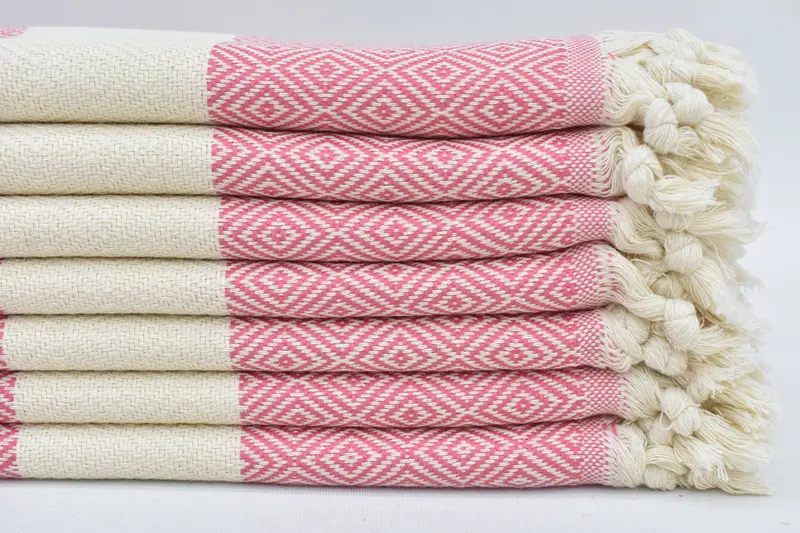 Best Friend Gift, Small Bath Towels, Towel With Name, Holiday Towel, Custom Tea Towel, Wedding Favors, 36x20 Cotton Diamond Towel, Custom Hand Towel - 2