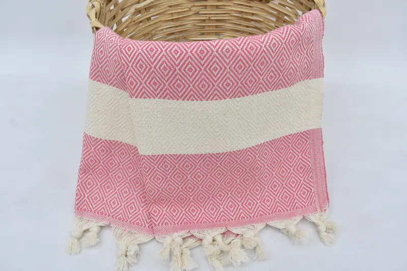 Best Friend Gift, Small Bath Towels, Towel With Name, Holiday Towel, Custom Tea Towel, Wedding Favors, 36x20 Cotton Diamond Towel, Custom Hand Towel - 8