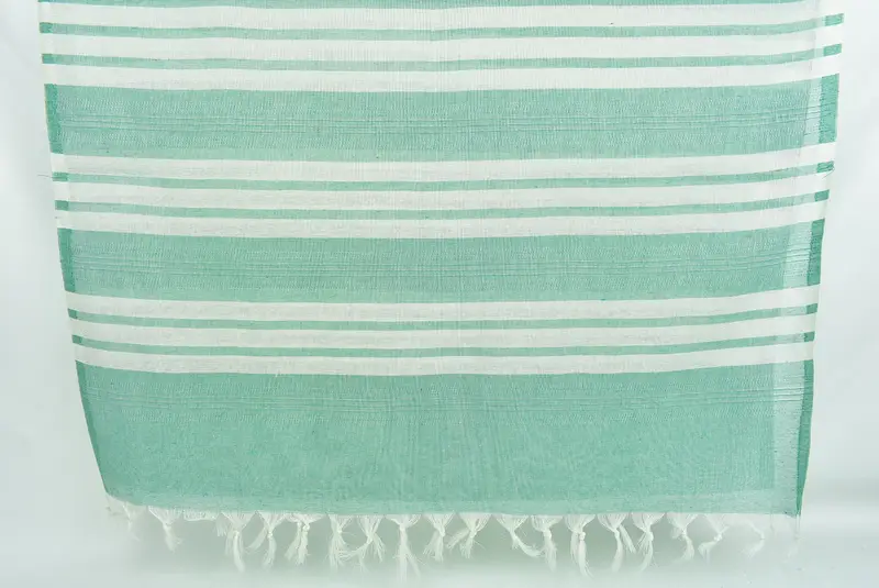 Hammam towel, Handmade Turkish Towel, Wedding Gift Ideas, Embroidery Towel, Beach Towel Bulk, Custom Wedding Gift, 68x40 Cotton Striped Towel - 8