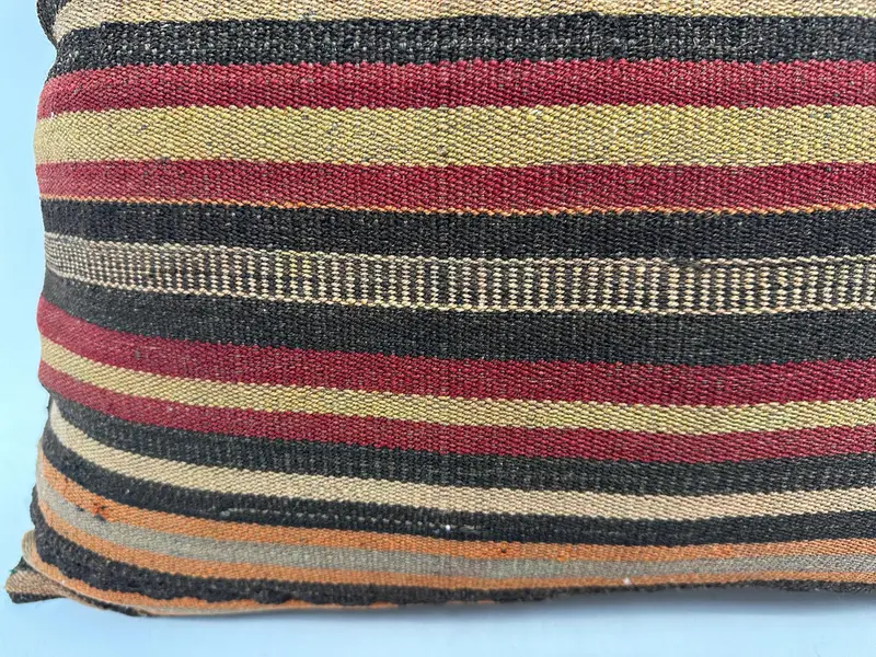 20x28 Orange Pillow Sham, Pillow for Couch, Pillow Sham, Accent Pillow Case, Ethnic Pillow Cover Pillow Case, Antique Pillows, Kilim Pillow Cover - 2