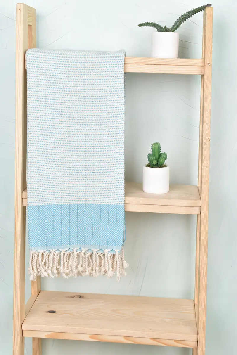70x40 Cotton Diamond Towel, Quick-drying peshtemal towel for poolside, Lightweight Turkish towel, Bath towel, Valentines Gift, Turkish Towel Beach - 8