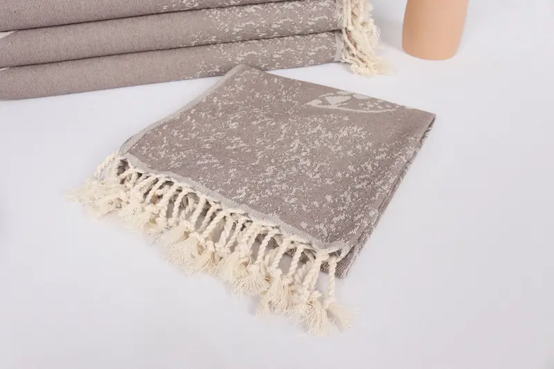Personalized Gifts, Embroidery Towel, Bathroom Towels, Personalized Turkish Towel, 36x18 Cotton Carretta Patterned Towel, Personalized Hand Towel - 6