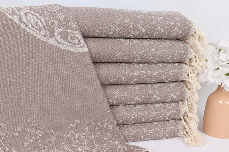 Personalized Gifts, Embroidery Towel, Bathroom Towels, Personalized Turkish Towel, 36x18 Cotton Carretta Patterned Towel, Personalized Hand Towel - 2