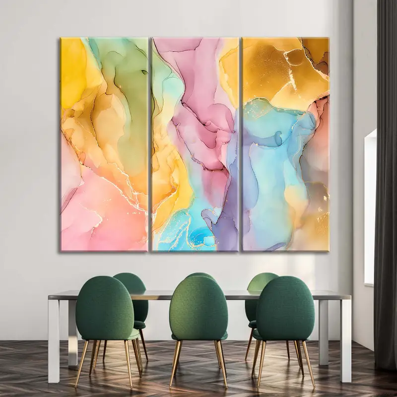 Colorful Abstract Art, Marble Wall Art, Abstract Artwork, Marbling Wall Art, Living Room Wall Art, Marble Painting, Marble Art, Bedroom Art - 10