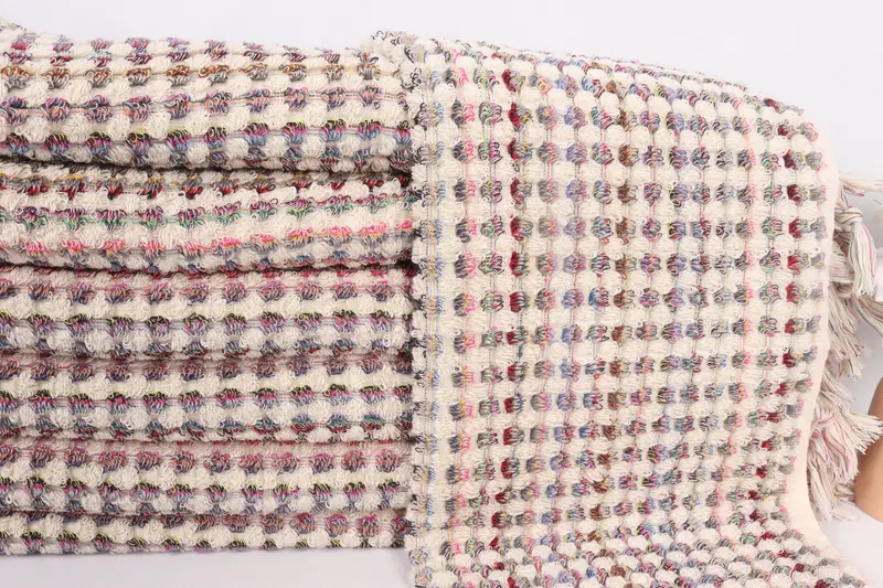 Customized Turkish Towel, Custom Hand Towel, Bridal Gifts, Kitchen Towel, Bridesmaid Gifts, Gift For The Home Decor, 40x20 Cotton Pom Pom Towel - 2