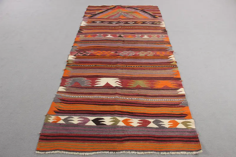 Kırmızı İran Halısı, 3,8x8,3 ft Canlı Dekor